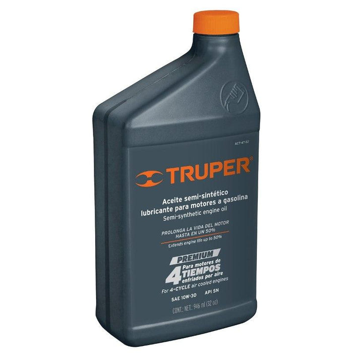 Aceite Semi-sintetico 4 Tiempos 1 Lt, Truper (14929)
