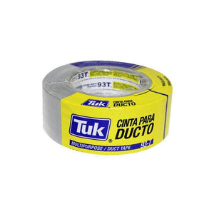 Cinta Gris Para Ductos 2 X 50 M, Uso Profesional, Tuk 93-T - Avotools