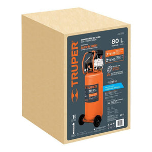 Compresor Vertical 80lt 3.5hp, COMP-80LV, Truper ,(15656) - Avotools