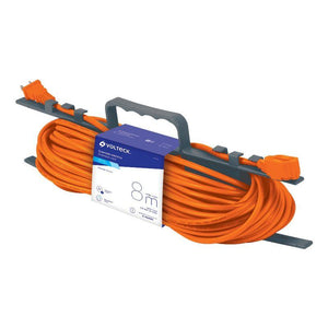 Extensión Eléctrica Uso Rudo, 8 M, Cal. 16 Volteck ER-8X16 (48045) - Avotools