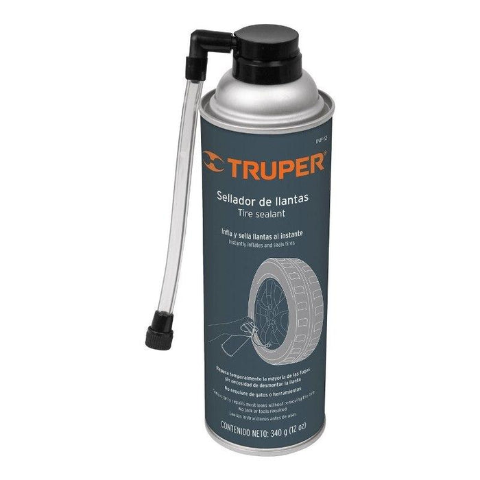 Inflador Y Sellador De Llantas Para Ponchadura, Truper INF-12 (10940)
