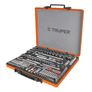Juego Autocle 1/4', 3/8' Y 1/2' Mixto 135 Pz, Truper (13975) - Avotools