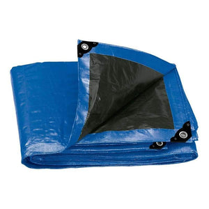 Lona Azul Reforzada, 4 X 6 Metros, Truper LT-46Z (15373) - Avotools