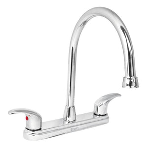 Mezcladora Fregadero, Palanca, Acero Inox. Aqua, Foset AQF-82 (49687) - Avotools