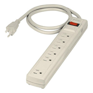 Multicontacto Supresor, 6 Contactos, 450j, Voltech MUL-645 (47184) - Avotools