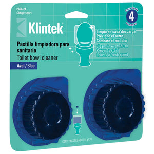 Pastillas desodorante para tanque, azul, 2 piezas Klintek PASA-2A (57021) - Avotools
