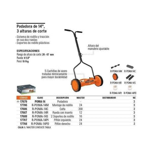 Podadora Manual 14'' Truper POMA-14 (17679) - Avotools