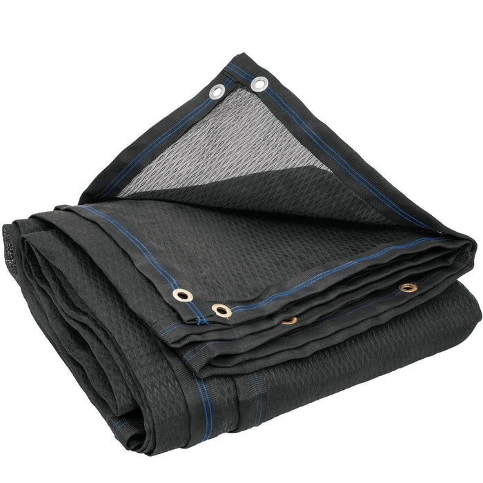Toldo de 80% malla sombra 3.60 x 5.00 mts. negro Fiero TOSO-805 (44709)